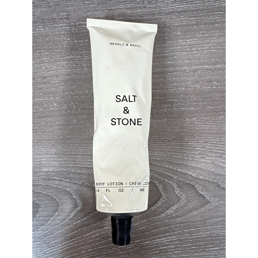 Salt & Stone Neroli & Basil Body Lotion 3.4 fl oz 100ml Moisturizing Cream